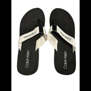 Calvin Klein Flip Flops Women’s Size 6. RARE! Vintage!